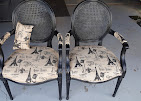 French Accent Chair Pair